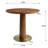 31.5-inch Solid Wood Top with Solid Wood Legs Round Modern Dining Table