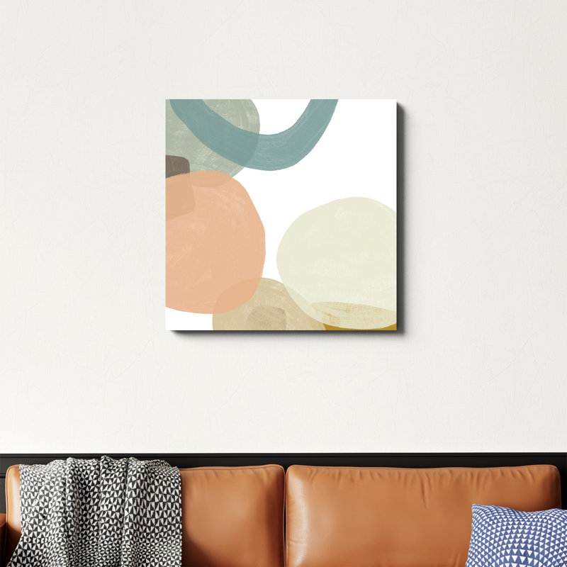«Platelet II» par June Erica Vess, peinture sur toile tendue, H 30 po x l 30 po, Toile tendue, Non