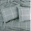 Ensemble de housse de couette en coton 3 pièces Windowpane-450940420-450940423