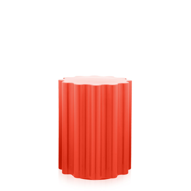 Colonna Accent Stool, Red