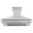 ZLINE Autograph Edition 48 in. Stainless Steel Range Hood with Stainless Steel Shell and Handle-786737565