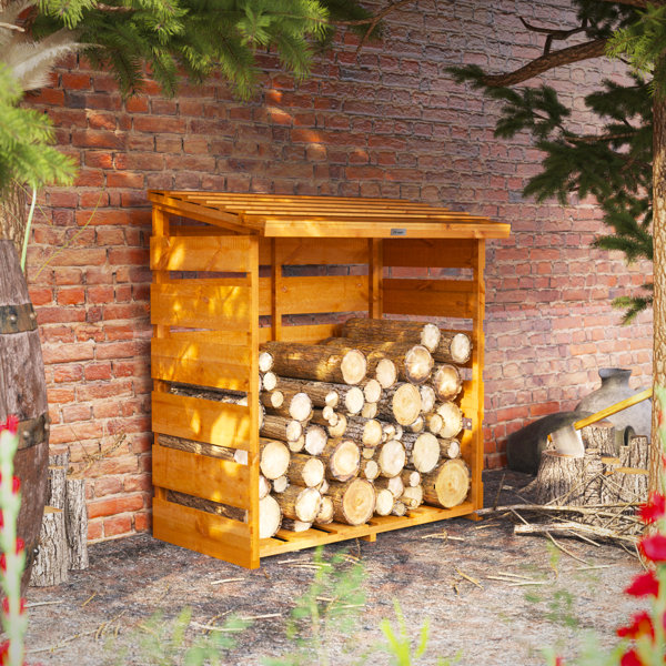 POWERSHEDS 119 cm x 71,1 cm Holzscheitregal | Wayfair.de