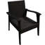 Chaises de patio avec coussins détachables et design d'extérieur élégant 5