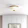 Ceron Glass Flush Mount