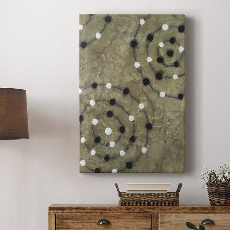 Quantum Relationship I -Custom Wrapped Gallery Cavas, 36" H x 24" W