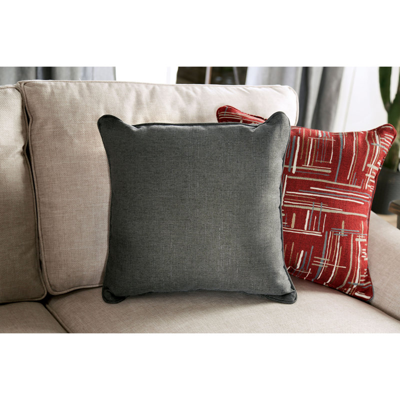 Causeuse Bolander, 100 % polyester ivoire