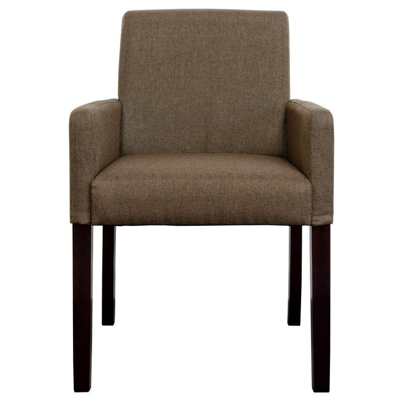Burkley Upholstered Armchair, Brown