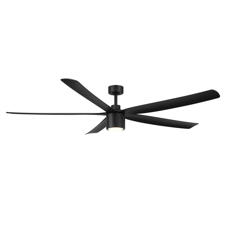 RAVIAN 5-Blade Ceiling Fan With Remote and Dimmable Light
