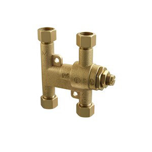 3/8" Thermostatic Mixing Valve - Two Outlets