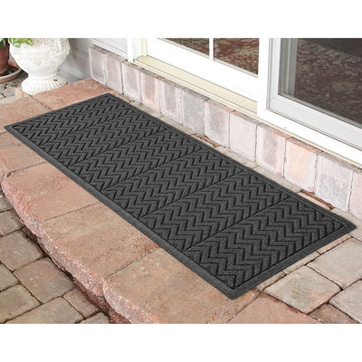 WaterHog Chevron Non-Slip Doormat