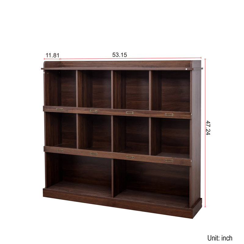 10-shelf Bookcase