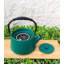 Ensemble de théière en fonte Green Modern