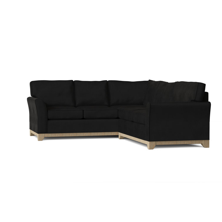 Canapé modulaire en coton de 108 po de largeur Bevins