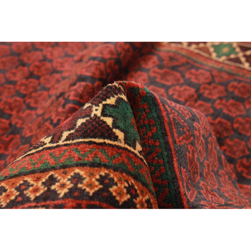 Teimani Burgundy Rug 2'11" x 4'11"