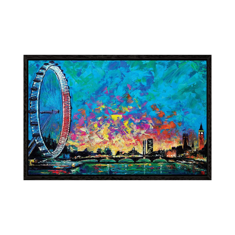 Natasha Mylius by Natasha Mylius - Floater Frame Gallery-Wrapped Canvas Giclée on Canvas, 66.04 cm H x 101.6 cm W, Black