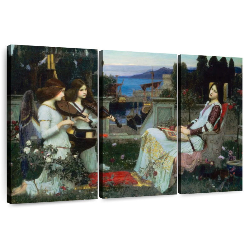 Adella Saint Cecilia, 32" H x 50" W