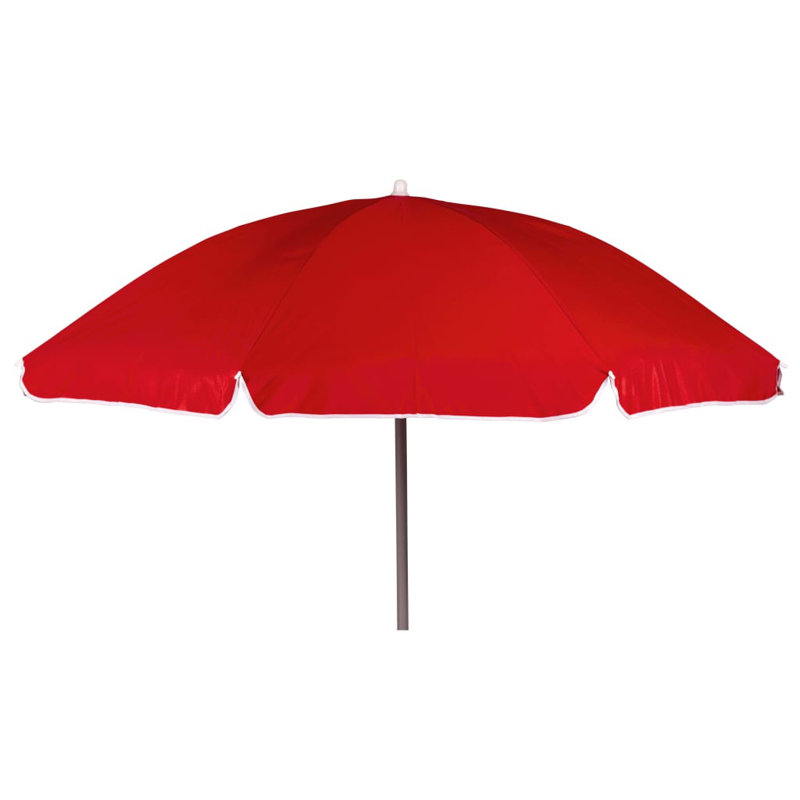 Alley 200cm Beach Parasol, Red