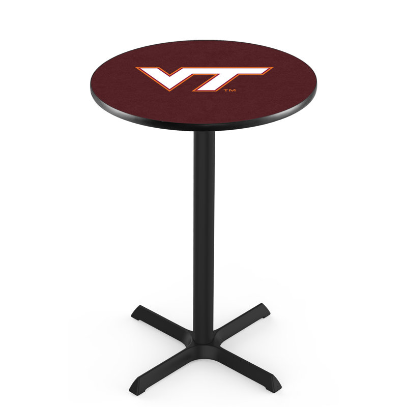 Round Metal Base Dining Table, Virginia Tech University