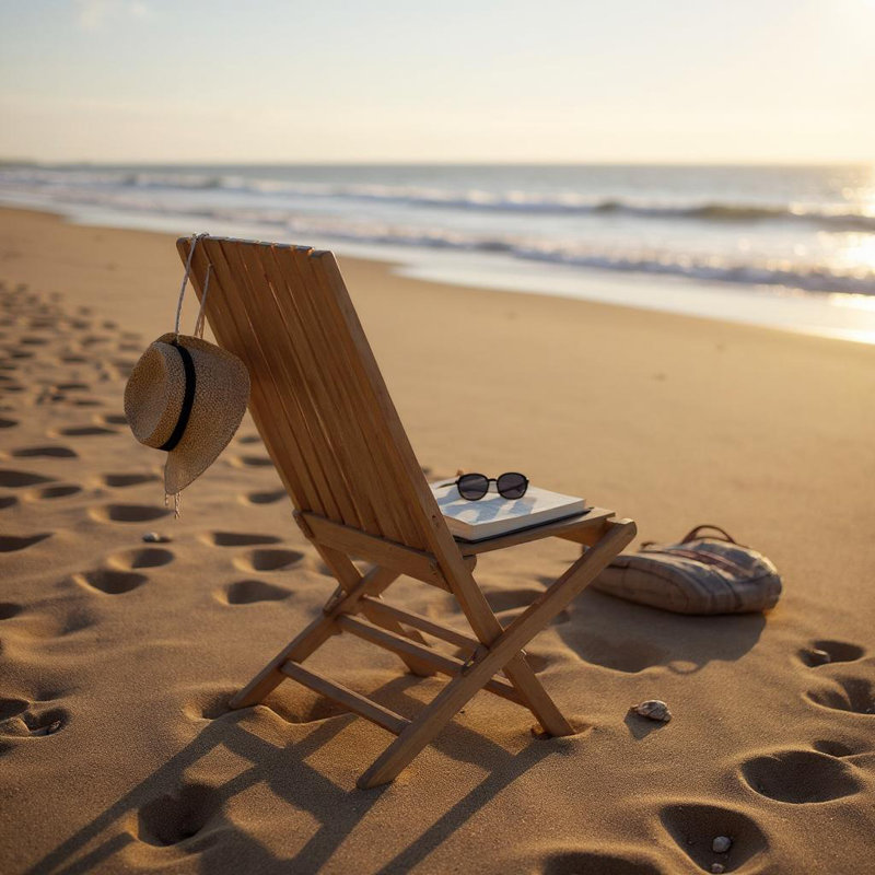 Foldable Outdoor Patio Dining Side Chair