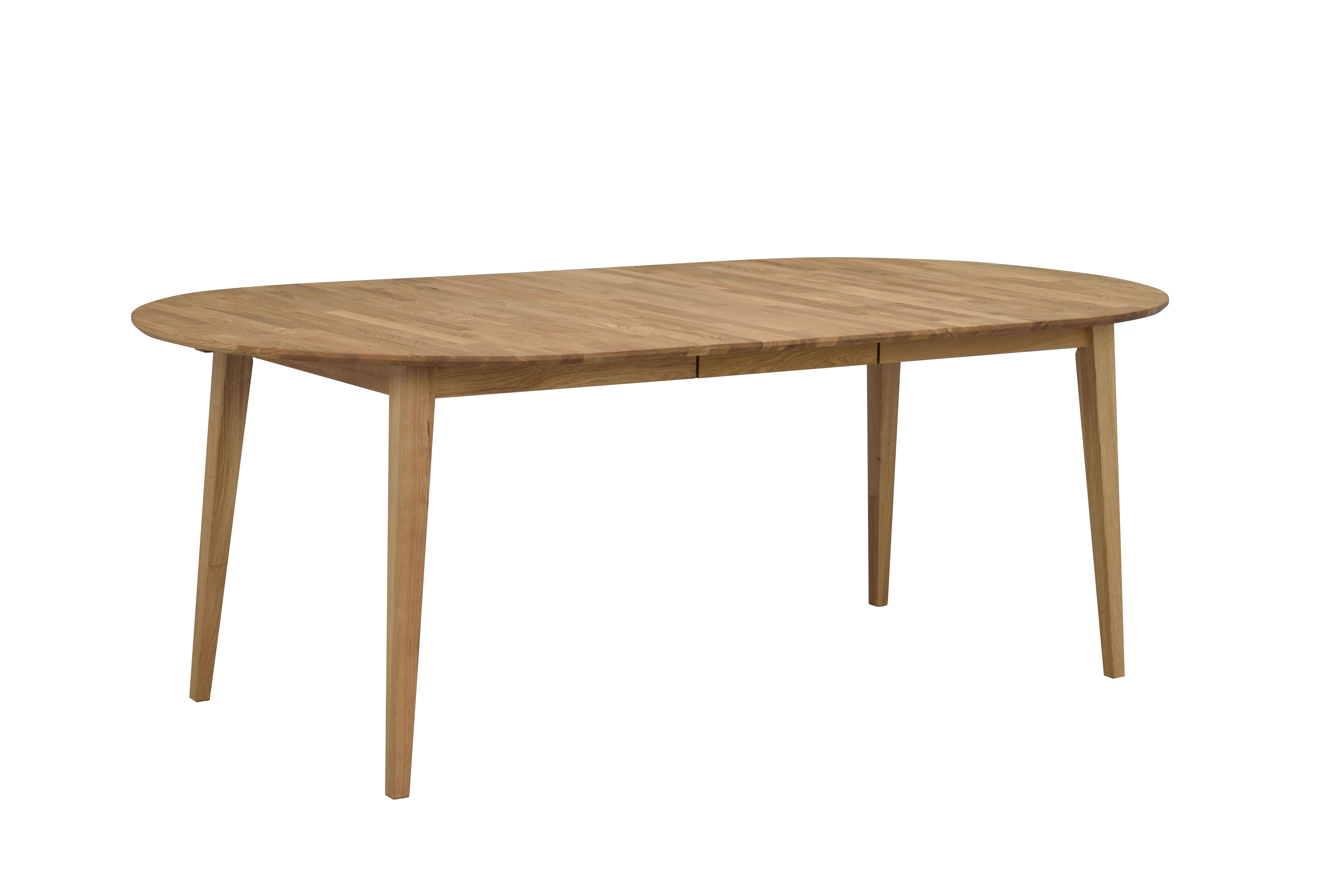 Oval solid deals wood dining table