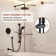 Calliope Wall Mounted 3 Function Retro Shower System with 3 Setting Handheld