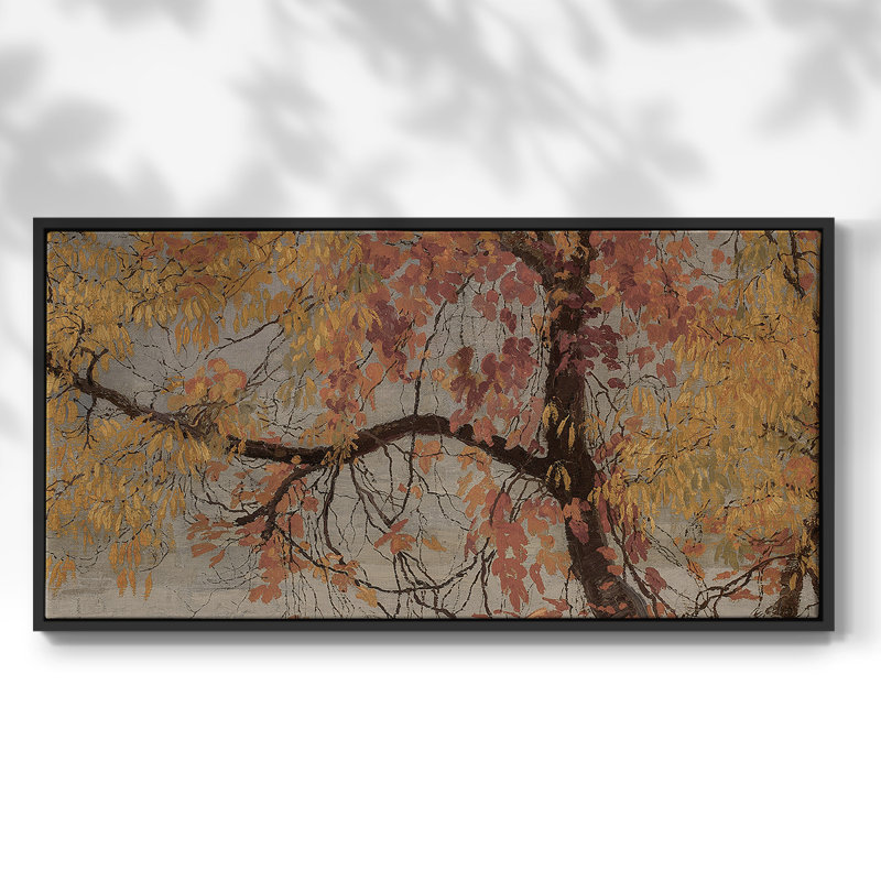 Série paysage - DCCLxxxi - Toile tendue avec châssis encadré - Prêt à être accroché, H 21 po x l 41 po