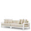 Cap-Antibes Outdoor 3 - Seat Patio Sofa