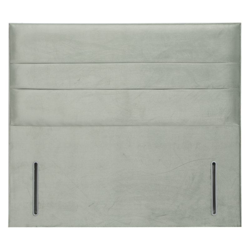 Naples Floor Standing Headboard, Sage, Velvet, Single (3')