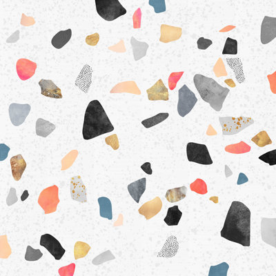 Amelia Elisabeth Fredriksson Terrazzo Treasure by Elisabeth Fredriksson - Wrapped Canvas Print