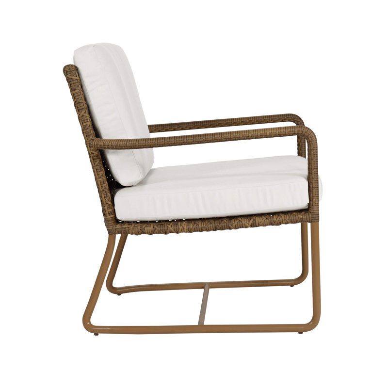 Bay Lounge Chair, White
