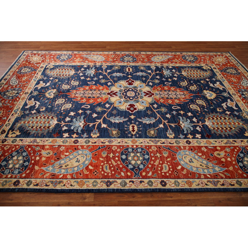 Tapis oriental à teinture végétale Ziegler 7 x 10