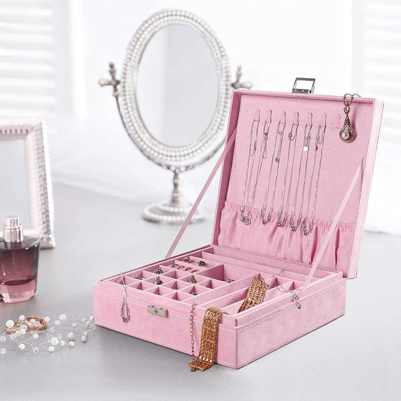 Boite à bijoux, Rose