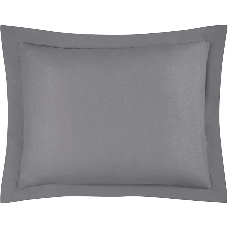 Gray Queen Down Alternative Microfiber Comforter Set