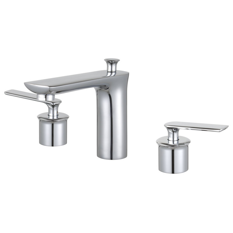 Lorraine Widespread and Mounting / Installation Required 2 -handle Bathroom Faucet with Drain Assembly