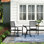 Metal Outdoor Stacking Dining Armchair