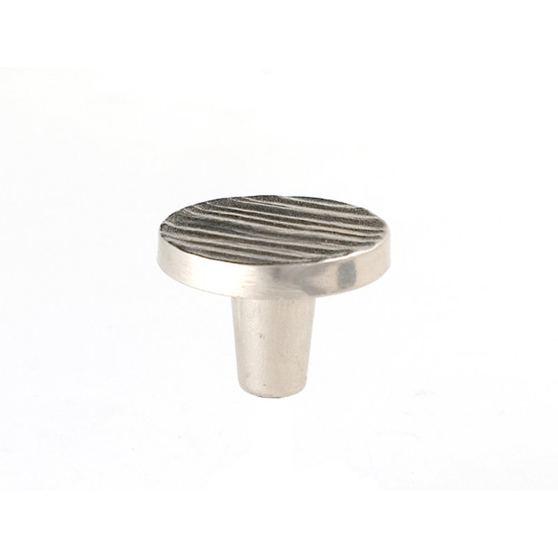 Forged 3 1 1/2 Diameter Mushroom Knob, Satin Nickel