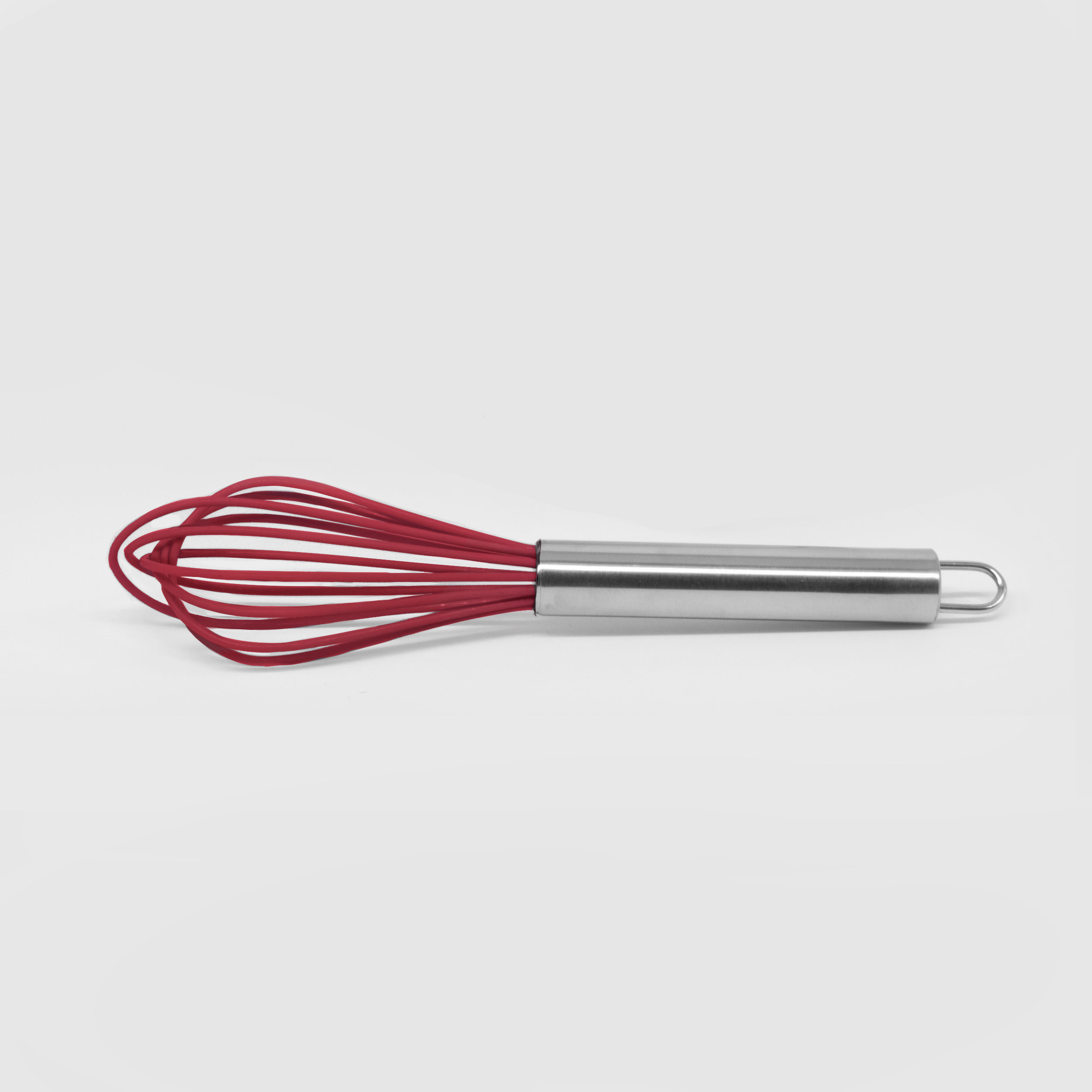 OXO Silicone Whisk - Black/Red