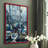 Edmonds Marina Framed Print - Solid Wood-137565058-137565059