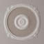 Ensemble d'anneaux de plafond à fleurs 28 3/4 po x P 23 5/8 po x l 2 5/8 po x P 7/8 po-88036399