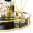 Gold Metal Decor Tray
