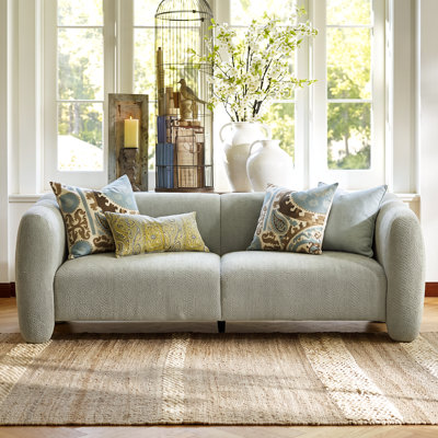 Keanu Boucle Upholstered 3-Seater Sofa