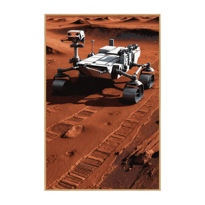 Machine Washable Transportation Brown Area Rug