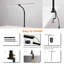 Lampe de bureau réglable en métal Danice