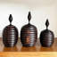 Ebony Wood Collection Wood Jar-322578581