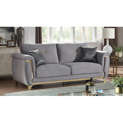 Lavern Sofa Gray