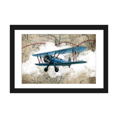 «Biplane I», impression sur toile