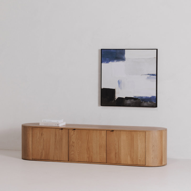 Media Console, Dark Brown, Yes
