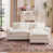 White Chenille