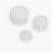 Talok Memory Board Wall Decor 3 Pieces, Blue