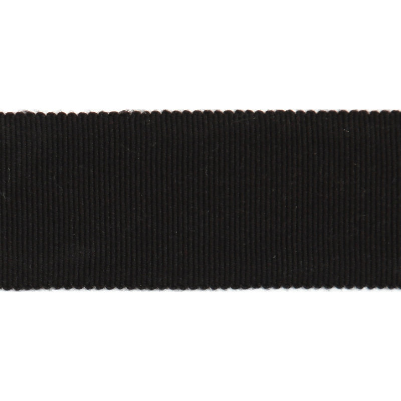 Tissu ruban gros-grain, Noir